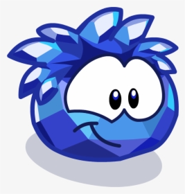 Merry Walrus Parade Blue Crystal Puffle - Puffle Cristal, HD Png Download, Free Download