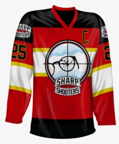 Sharp Shooters Christmas Story Hockey Jersey - Long-sleeved T-shirt, HD Png Download, Free Download