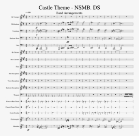 New Super Mario Bros Castle Music Trumpet, HD Png Download, Free Download