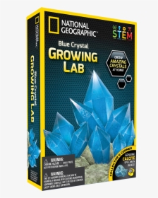 National Geographic Growing Blue Crystals, HD Png Download, Free Download