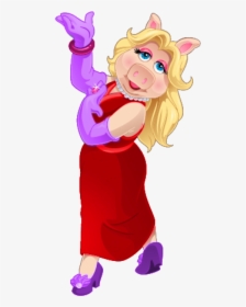 Cartoon The Muppets Miss Piggy, HD Png Download, Free Download