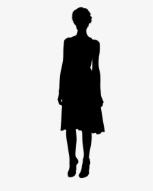 Salaryman Silhouette Smartphone Illustration - Silueta De Mujer Adulta, HD Png Download, Free Download