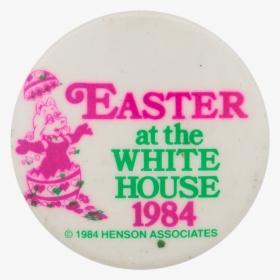 Miss Piggy Easter At The White House Events Button - Circle, HD Png Download, Free Download