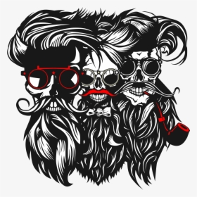 Transparent Hipster Beard Png - Illustration, Png Download, Free Download