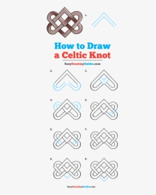 How To Draw Celtic Knot - Step By Step Kermit Drawing, HD Png Download, Free Download