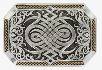 Montana Silversmiths Western Celtic Knot Buckle Adult, HD Png Download, Free Download