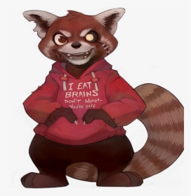 I Am Your Red Panda Zombie Overlord That Is All , Png - Cartoon, Transparent Png, Free Download