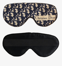 Vintage Dior Logo Sleep Mask Navy"  Class="lazyload - Christian Dior Sleep Mask, HD Png Download, Free Download