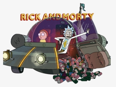Rick And Morty Spaceship Beer, HD Png Download, Free Download