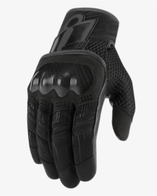 Icon Pair Mens Overlord Leather Textile Motorcycle - Icon Twenty Niner Ce Gloves, HD Png Download, Free Download