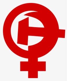 Hammer Sickle Png - Feminist Symbol Hammer And Sickle, Transparent Png, Free Download