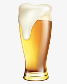 Beer Clipart High Resolution - Glass Of Beer Clipart, HD Png Download, Free Download