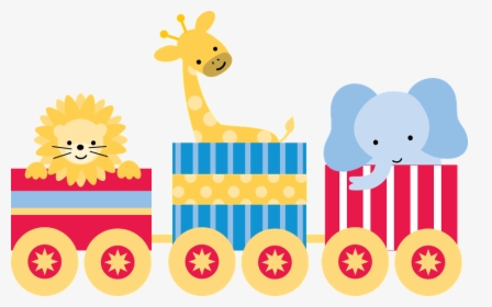 Transparent Tent Clipart Png - Circus Animal Train Clipart, Png Download, Free Download
