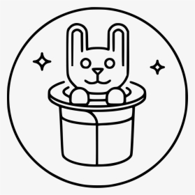 Magic Rabbit Hat Circus - Icon, HD Png Download, Free Download