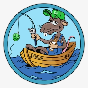 Clip Art River Rat - Cartoon Rat With Boat, HD Png Download, Free Download
