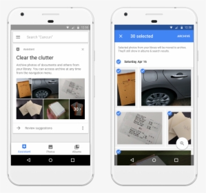 Google Photos Clear The Clutter, HD Png Download, Free Download