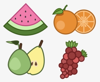 Fruit Icons Icon A Day Vector Art Illustration Icon - Seedless Fruit, HD Png Download, Free Download