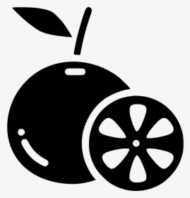 Png File Svg - Orange Fruit Icon Transparent, Png Download, Free Download