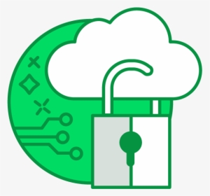 Security Visto Lock Cloud Safety Safe Security - Sign, HD Png Download, Free Download