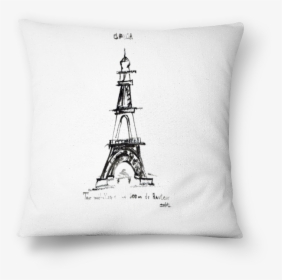 Almofada Torre Eiffel Paris De Pollyanna Araujona - Cushion, HD Png Download, Free Download