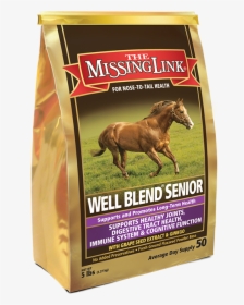 W F Young The Missing Link Equine Well Blend Senior, HD Png Download, Free Download