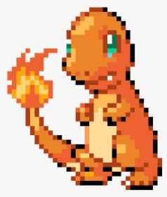 Charmander Pixel Png, Transparent Png, Free Download