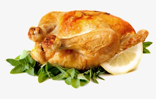 Cooked Meat Png - Baked Chicken Png, Transparent Png, Free Download