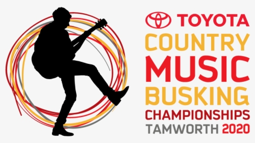 Busking 2020 Logo Semi Stacked Positive-01 - Tamworth Country Music Festival, HD Png Download, Free Download