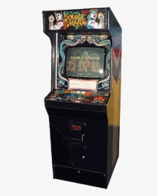 Video Game Arcade Cabinet,games,arcade Game,electronic - Cabinet Double Dragon Arcade Artwork, HD Png Download, Free Download