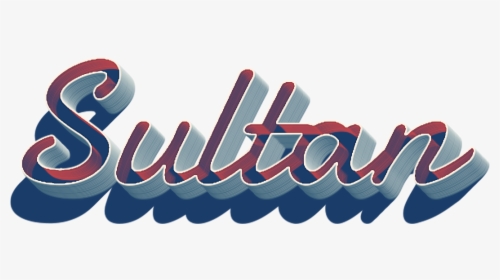 Sultan 3d Letter Png Name, Transparent Png, Free Download