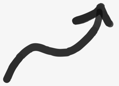 Banner Black And White Stock Bagel Drawing Hand Drawn - Bow And Arrow, HD Png Download, Free Download