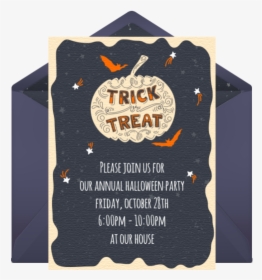 Halloween Invitations - Headstone, HD Png Download, Free Download