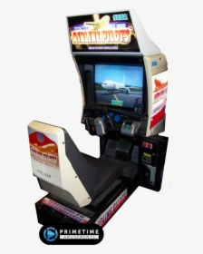 Airline Pilots Standard Arcade, Sega - Video Game Arcade Cabinet, HD Png Download, Free Download