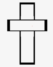 Cruz Catolica - Cross Clipart Black And White Free, HD Png Download, Free Download