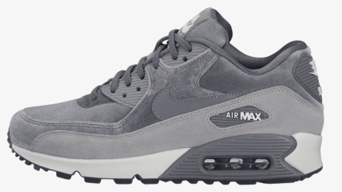 Nike Wmns Air Max 90 Lx Gunsmoke / Atmosphere Grey - Sneakers, HD Png Download, Free Download