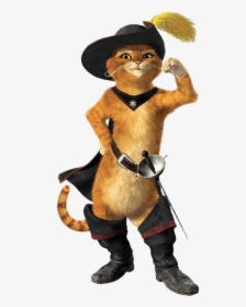 Shrek Character Puss In Boots - Puss In Boots Png, Transparent Png, Free Download