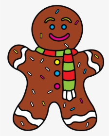 Clip Transparent Stock How To Draw Items - Drawing Of Gingerbread Man, HD Png Download, Free Download