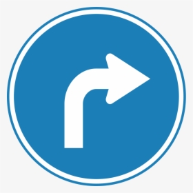 Turn Right Traffic Sign, HD Png Download, Free Download