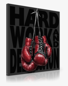 Hard Work And Dedication - Boxing Glove, HD Png Download, Free Download
