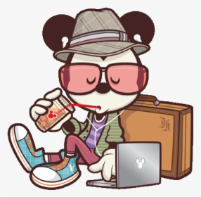 Hipster Mickey, HD Png Download, Free Download