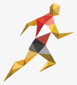 #run #race #busy #silhouette #man #sports #runner - Graphic Design, HD Png Download, Free Download
