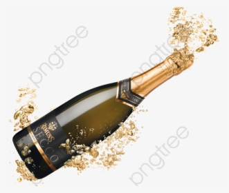 Png - Champagne Bottles Popping Png, Transparent Png, Free Download