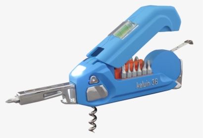 In Addition To The 16 Bit Flip Out Screwdriver, Tape - Multi-tool, HD Png Download, Free Download