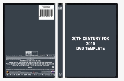 Dvd Cover Png - Dvd Template 20th Century Fox, Transparent Png, Free Download