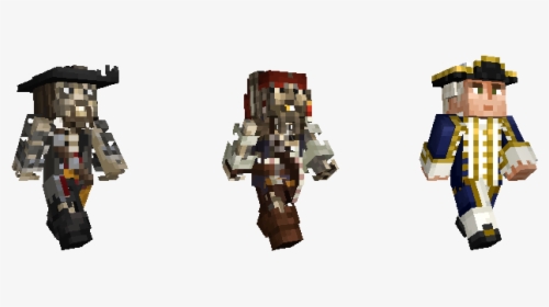 Minecraft Pirate Skin, HD Png Download, Free Download