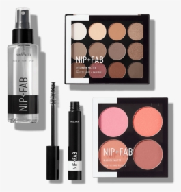Makeup Kit Products Png Transparent Images - Nip Fab Blush Palette, Png Download, Free Download