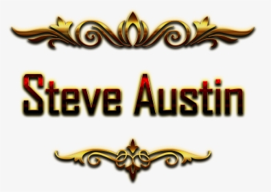 Steve Austin Decorative Name Png - Kamlesh Name, Transparent Png, Free Download