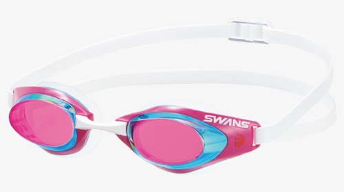 Swans Competitive Swimming Goggles Falcon Mirror Lens - 3d Glass, HD Png Download, Free Download