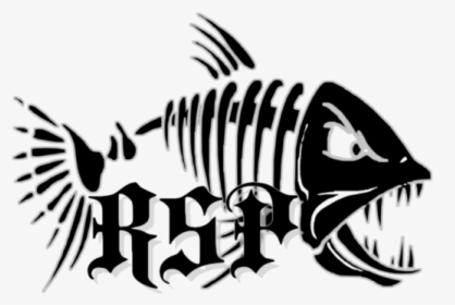 Decal Sticker Fish Bone Fishing - Fish Bones, HD Png Download, Free Download