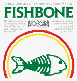 Limited Edition Fishbone X Vannen Artist Watch Available - Follow Up Is Fortune, HD Png Download, Free Download